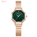 Women's Octagon Minimalist Steel-Band Quartz Watch