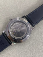 Men's 40mm Watch Polished Stainless Steel Case Miyota 9015 Movement