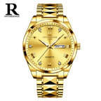 GESMART Men's Fashion Quartz Watch Water Resistant Student Exam Casual Wristwatch