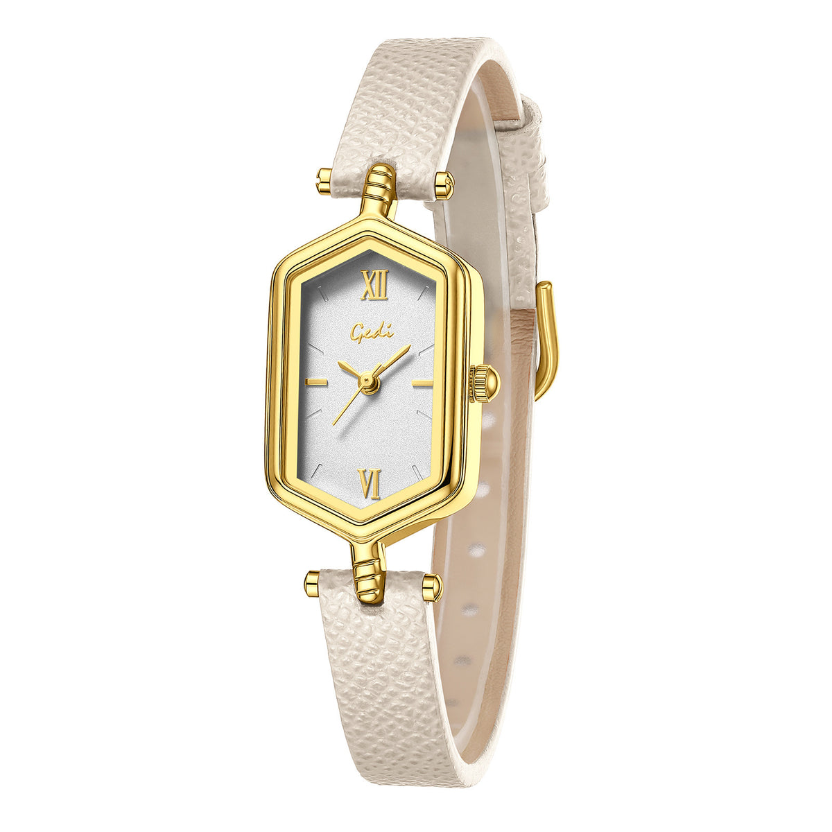 Women's Minimalist Vintage Quartz Watch, Slim Dial