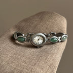 Women's Tweed Vintage Pearl Bracelet Gold-Tone Watch