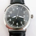 Men's 42mm Mechanical Watch NH35 Movement Sapphire Crystal Steel Case Green Lume