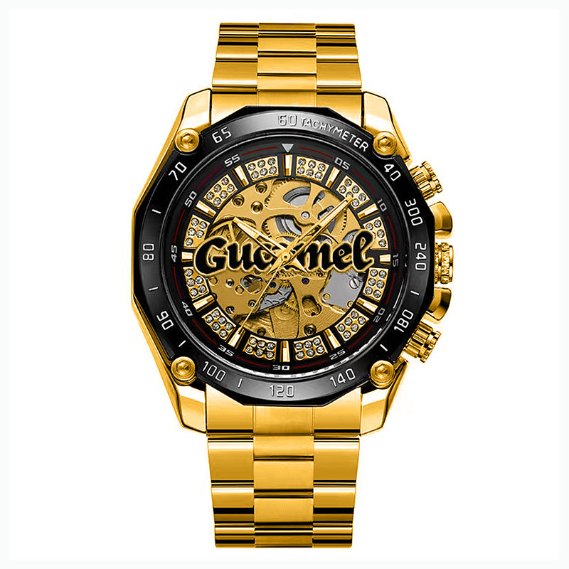 GESMART Men's Automatic Mechanical Watch European American Style Fashion Trendy