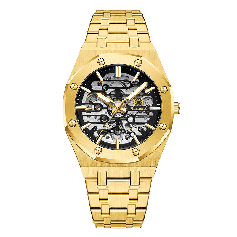 GESMART Men's High End Skeleton Automatic Mechanical Watch Fashion Trendy