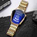 Men's Motorcycle-Style Quartz Watch