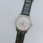 Vintage Men's Quartz Watch Large Dial 46mm Two-Tone NOS Original