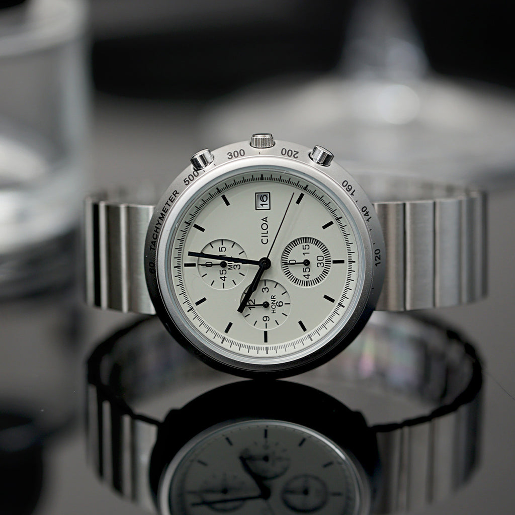 Men's Minimalist Quartz Watch with Steel Band