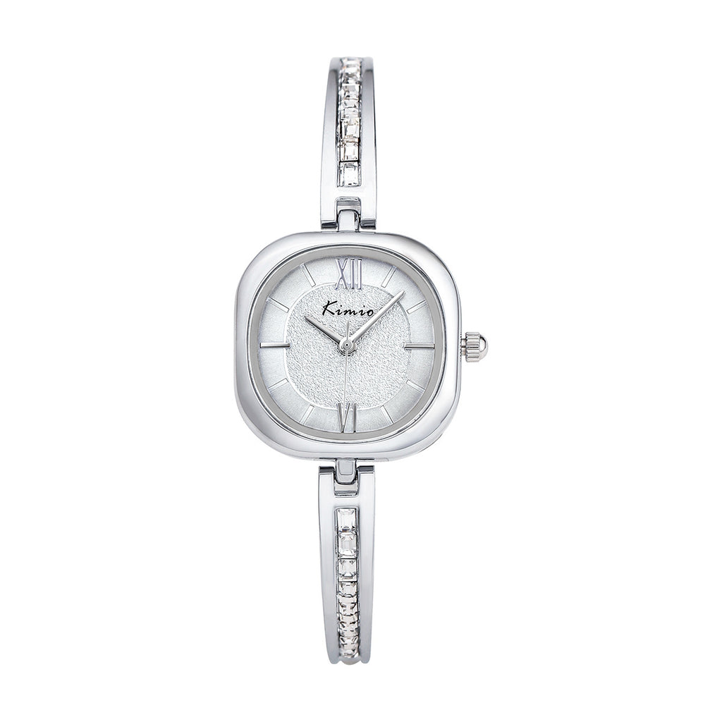 GESMART 2023 Women's Three Hands Quartz Watch Steel Band Bracelet Minimalist Elegant Luxury Style
