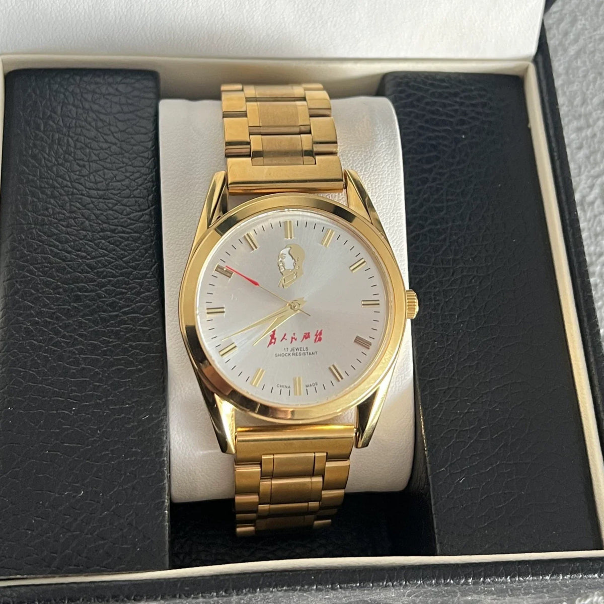 Vintage 8120 Manual Wind Men's Watch Serve the People 90s Commemorative