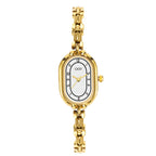 Women's Literary Vintage Gold-Tone Bracelet Quartz Watch
