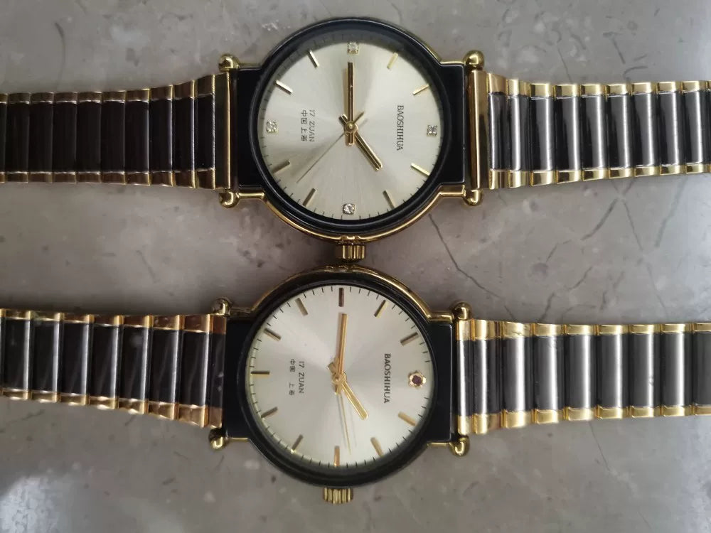 New NOS Men's Manual Wind Mechanical Round Watch Collectible Enthusiast Gift