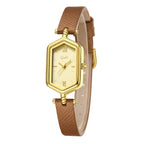 Women's Minimalist Vintage Quartz Watch, Slim Dial