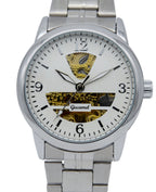 GESMART Men's Skeleton Automatic Mechanical Watch Exhibition Case Back Fashion
