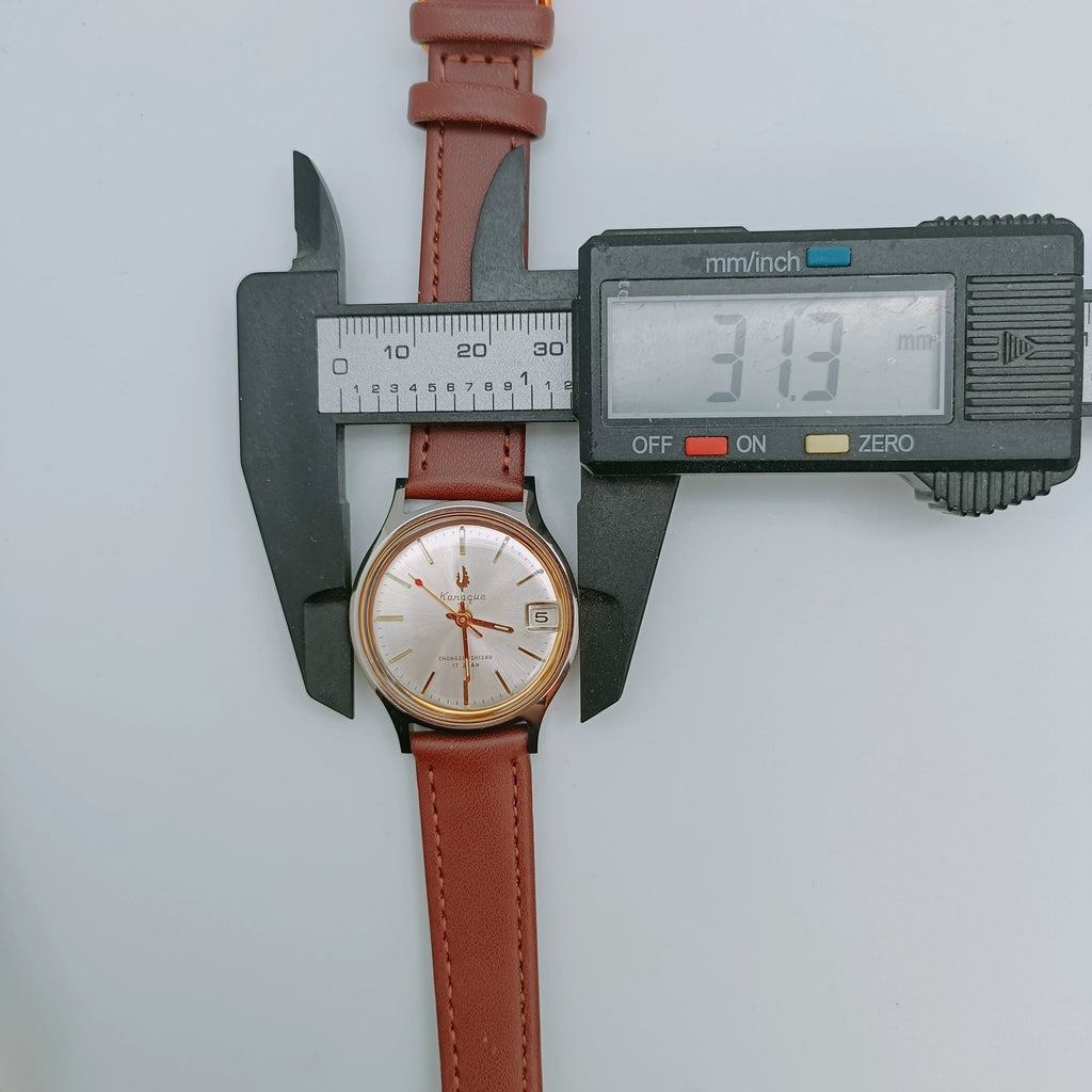 Peacock Manual Wind Mechanical Unisex Watch Date Vintage 90s NOS Liaoning