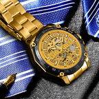 GESMART Men's Automatic Mechanical Watch European American Style Fashion Trendy