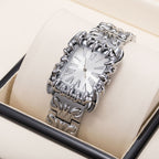 Men's Irregular Square Claw Y2K Retro Relief Watch