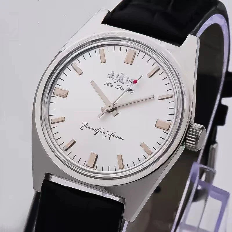 Dadu River Manual Wind Mechanical Men's Watch Classic Nostalgic NOS Sichuan