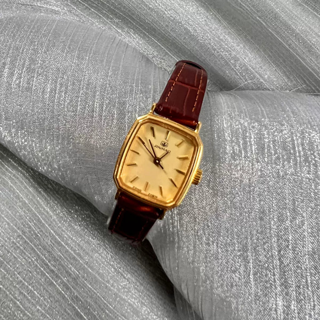 Golden Anchor Ladies Manual Wind Mechanical Watch Vintage Retro Qingdao NOS