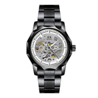 GESMART Men's High End Automatic Mechanical Watch Polygon Shape Dial Fashion Wristwatch