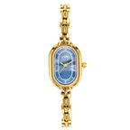Women's Literary Vintage Gold-Tone Bracelet Quartz Watch