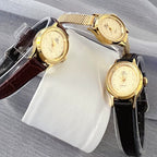 Golden Anchor Ladies Manual Wind Mechanical Watch Vintage 90s Student NOS