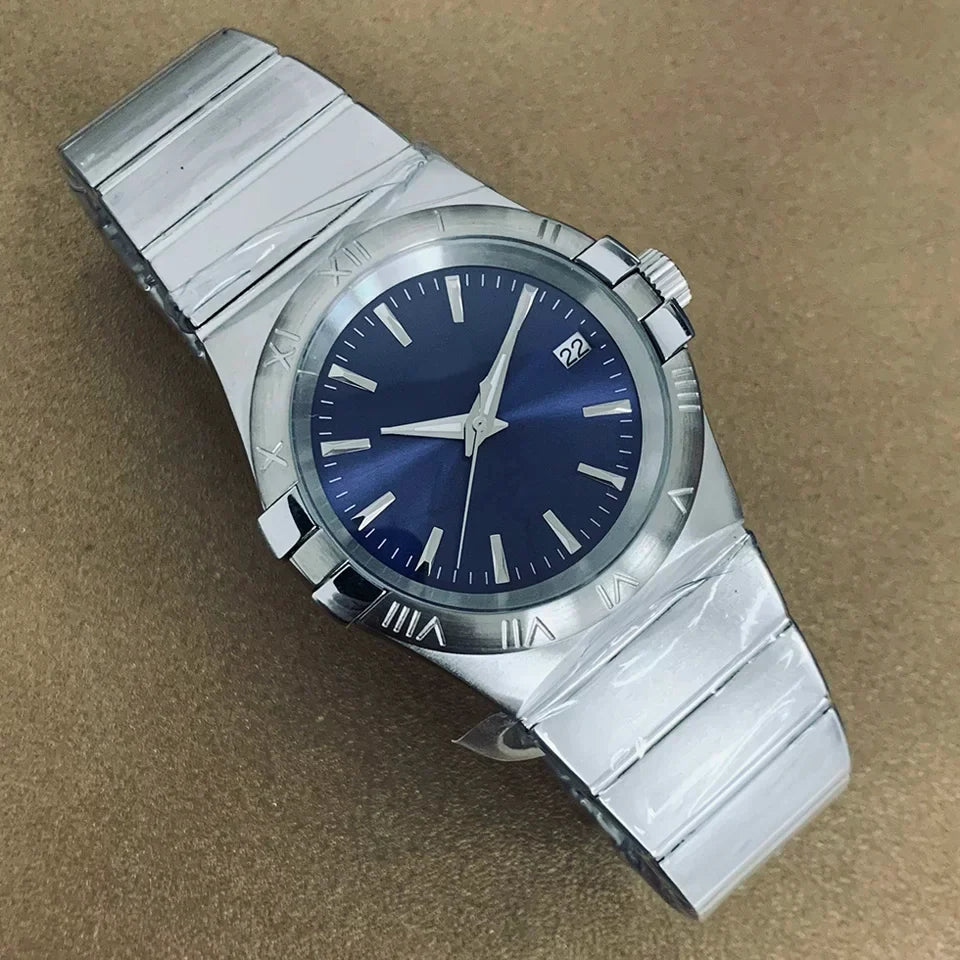 New Men's 40mm Mechanical Watch Sapphire Crystal Steel Case NH35