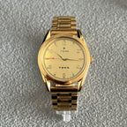 Vintage 7120 Manual Wind Mechanical Men's Watch August 1st Commemorative 90s NOS