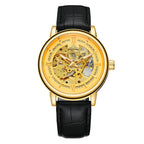 GESMART Men's New Skeleton Automatic Mechanical Watch European American Fashion