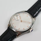 Men's 42mm Manual Wind Watch ST3600 Movement White Gold Dial