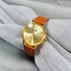 LEISDA Retro Ladies Quartz Watch Round Vintage Small Elegant Student Style