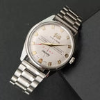 Red Flag Men's Mechanical Watch All Steel Bracelet NOS