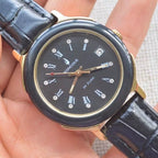 Peacock Semi-Automatic Mechanical Watch Date Steel Shock Resistant NOS Liaoning