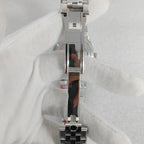 Men's 39.5mm Automatic Watch Coin Bezel Exhibition Back Cyclops Sapphire Crystal