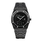 Men's Minimalist Quartz Watch with Steel Band