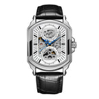 GESMART Men's Square Automatic Mechanical Watch European American Style Original Design