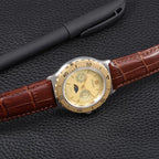 HAIDA Men's Multi-Function Quartz Watch 5 Hands Subdials Moonphase NOS