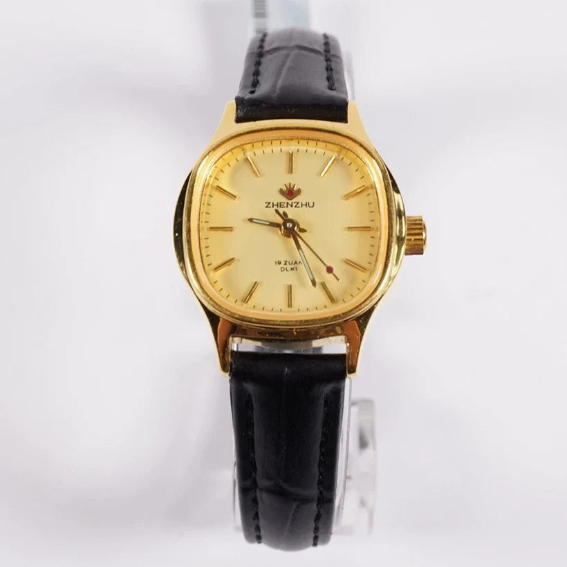 Pearl Brand Ladies Manual Wind Mechanical Watch Vintage Retro Student NOS