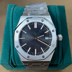 No Logo 41mm Automatic Watch Steel Case Bracelet Sapphire Crystal NH35