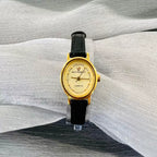Xi'an Butterfly Ladies Quartz Watch Imported Movement Cowhide Strap Vintage