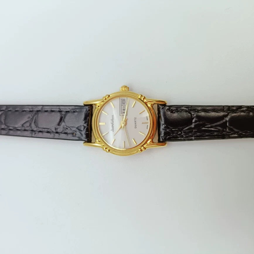 Baoshihua Quartz Watch Day-Date Calendar Vintage NOS No.2 Factory