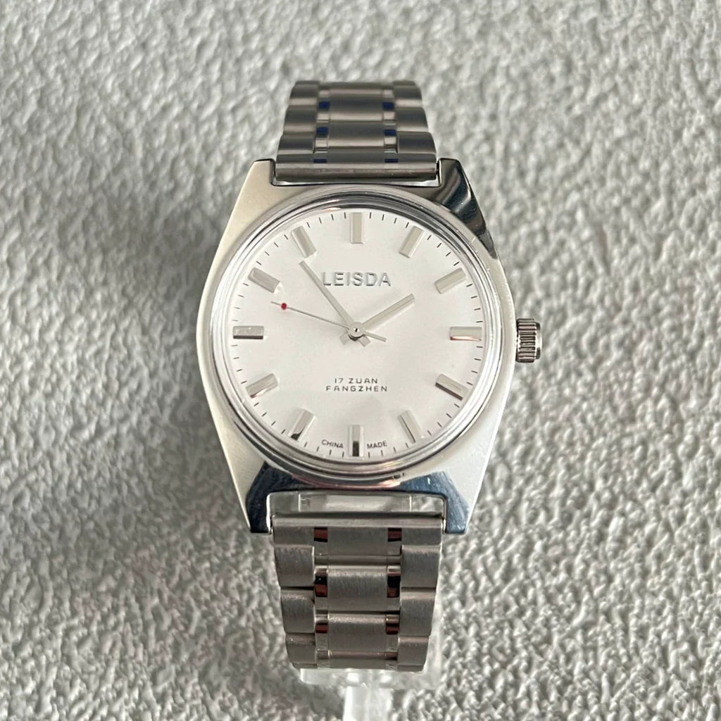 LEISDA 7120 Manual Wind Mechanical Men's Watch Classic Minimalist Vintage NOS