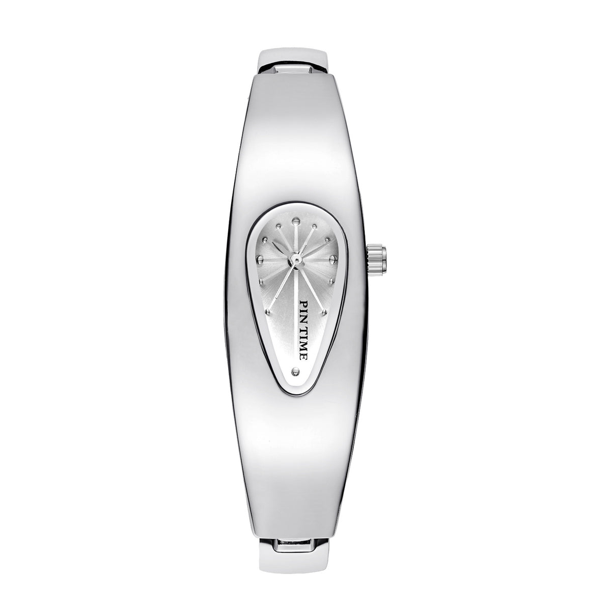 GESMART Unisex Y2K Water Drop Shape Watch Retro Trendy Niche Personality Water Resistant Bracelet Wristwatch