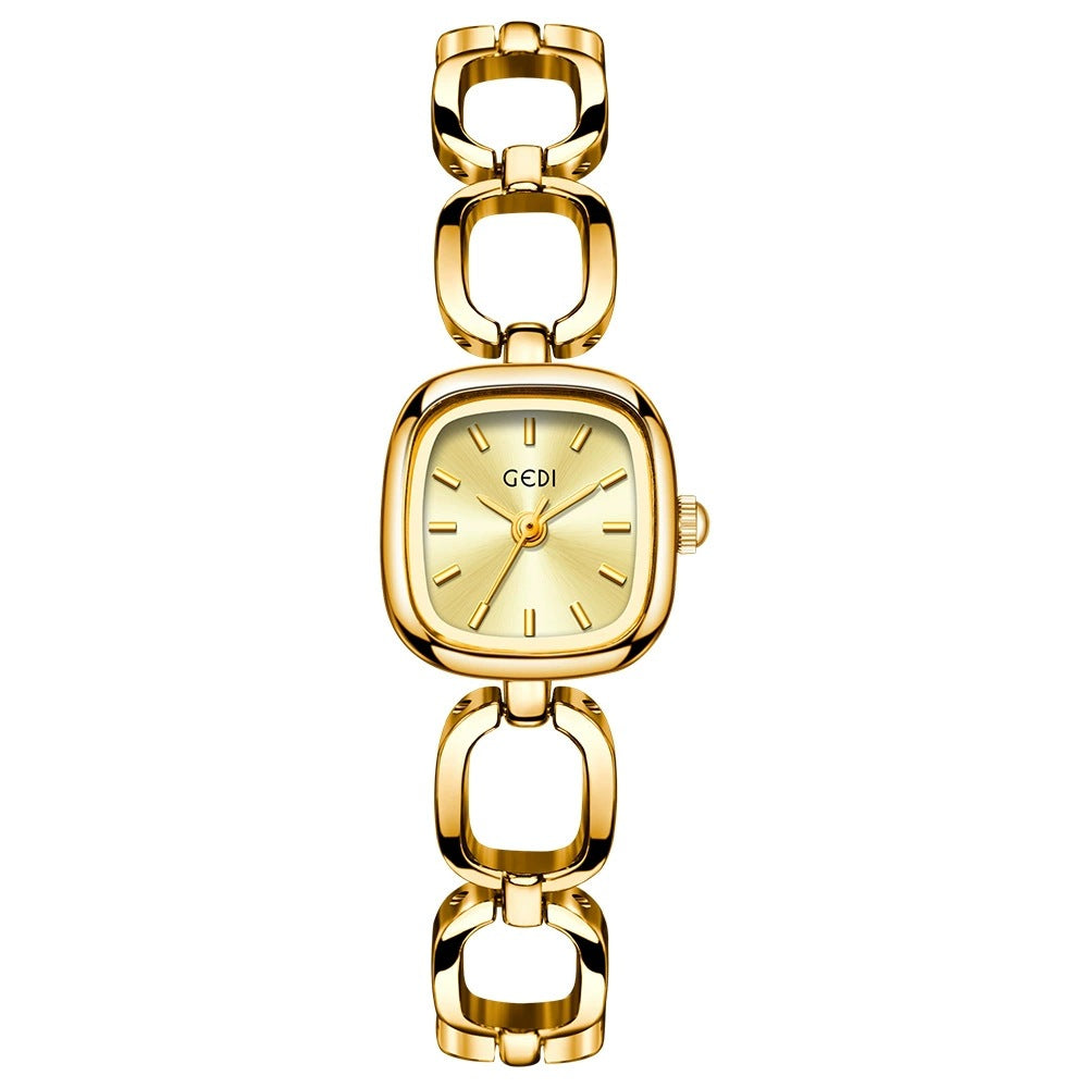 Women's Square Chain Bracelet Quartz Watch