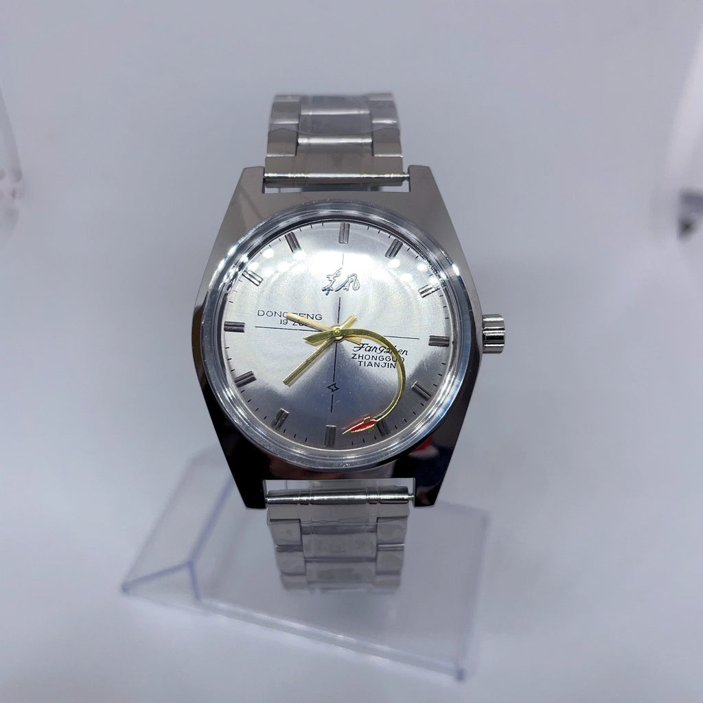 East Wind Men's 7120 Manual Wind Mechanical Watch 19 Jewels Creative NOS