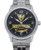 GESMART Men's Skeleton Automatic Mechanical Watch Exhibition Case Back Fashion