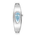 GESMART Unisex Y2K Water Drop Shape Watch Retro Trendy Niche Personality Water Resistant Bracelet Wristwatch