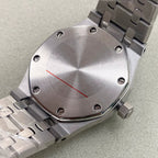 Ladies 31mm Octagonal Gem Bezel Steel Quartz Watch Green Lume Dial VJ24 Movement