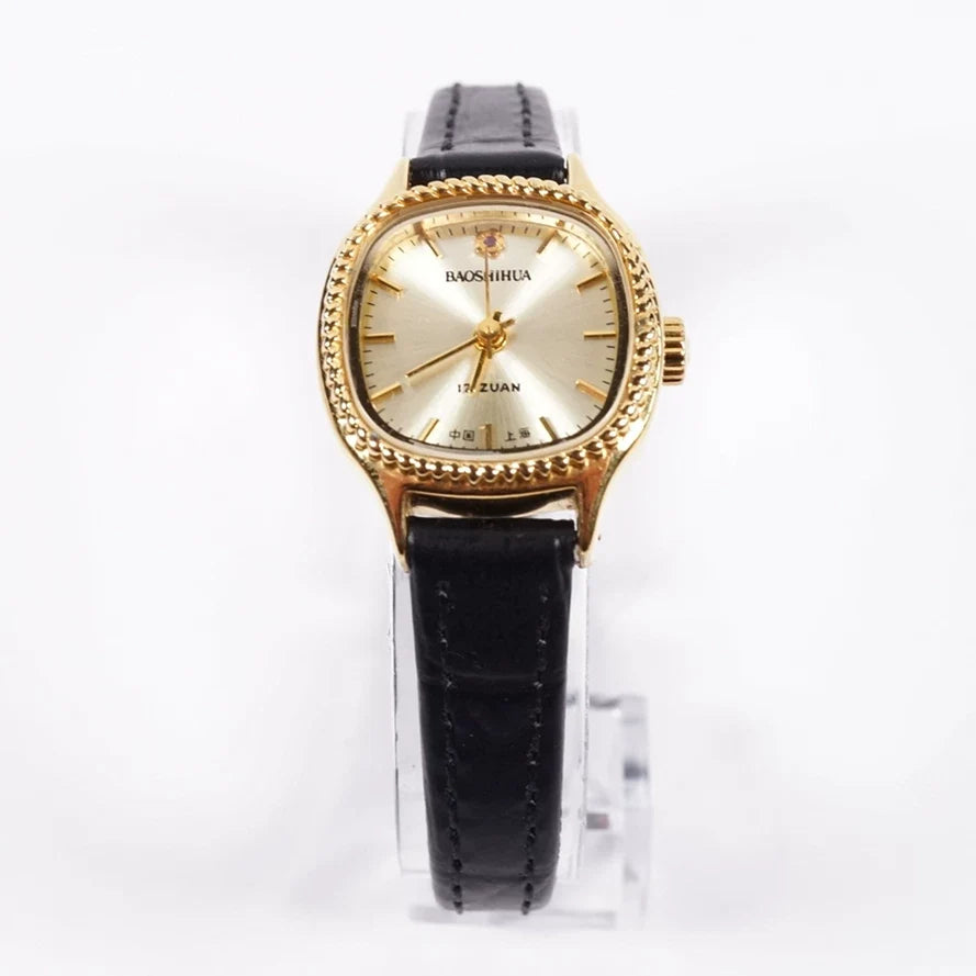 Baoshihua Ladies Manual Wind Mechanical Watch Vintage Retro Elegant Shanghai