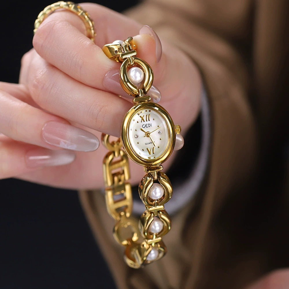 Women's Modern Chinese-Style Bracelet Vintage Watch