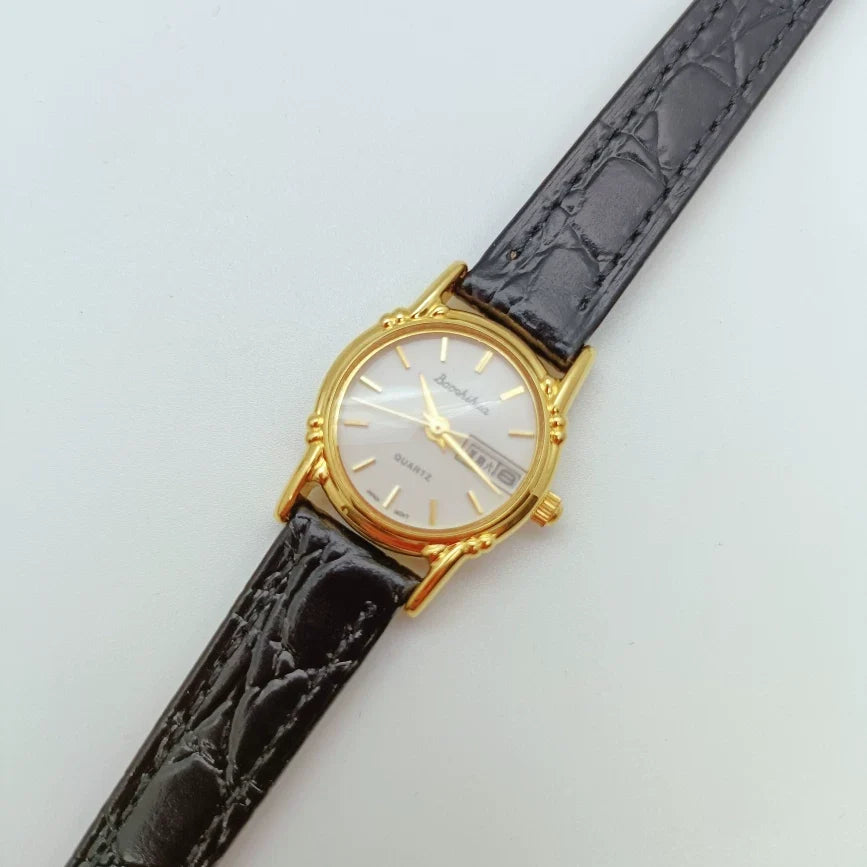 Baoshihua Quartz Watch Day-Date Calendar Vintage NOS No.2 Factory